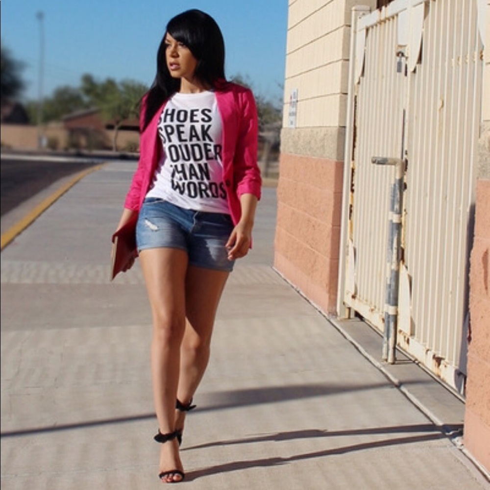 Hot Pink Blazer